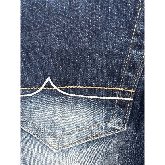 Vintage Y2K Avirex Baggy Shorts Men Size 42 Blue Distressed Skate Hip Hop Grunge - Picture 8 of 9